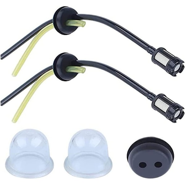 5 stk bensin slange busk klipper reservedeler bensin filter for gressklippere hekk trimmere kant trimmere