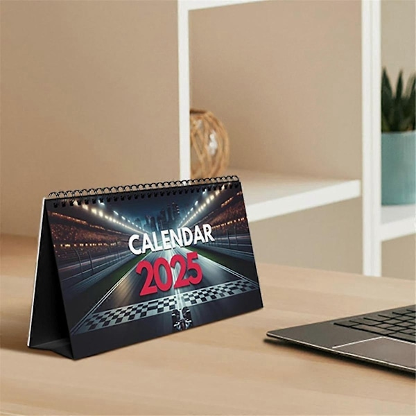 2025 Formel 1 Fans Bordkalender 2025 Bordkalender F1 Kalender 2025 Måneder - Perfekt