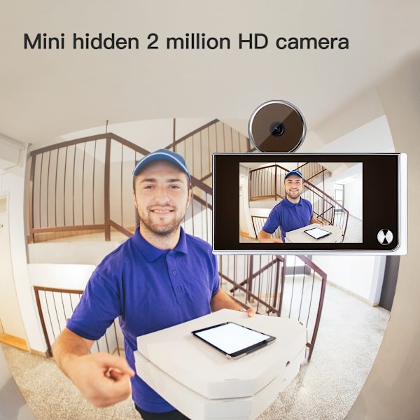 HD 3,5 tums videodörrklocka Smart dörrklocka Trådlös