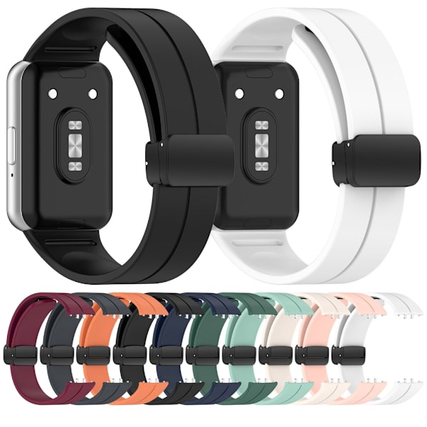 Snygg klockarmband med elastiskt färgglatt klockarmband Magnetiskt stängningsband för fit 3 Water duck 0.03