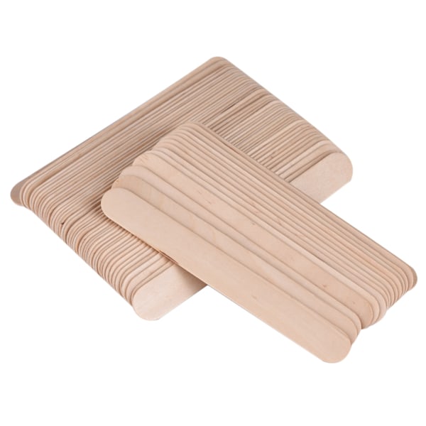 100 pcs/bag wax stick spatula applicator wooden spatula disposable medical tongue depressor