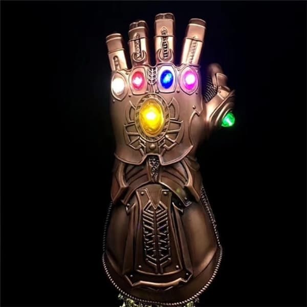 Thanos Infinity Gauntlet Marvel Legends Thanos Handske Handsker One Size[qb]