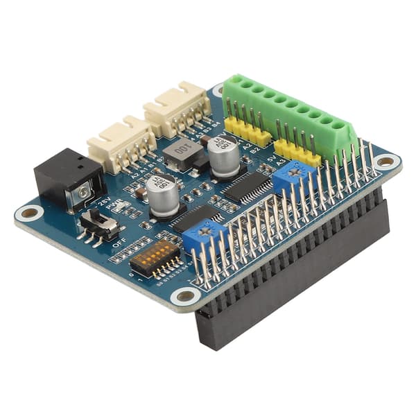 Stepper Motor Hat for Raspberry Pi HR8825 Motor Driver Chip Motor Controller Drives 2 Stepper Motors 1/32 Microstepping