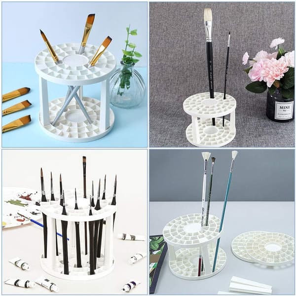 Kunstnerpenselholder, Avtakbar Plast Makeup-pensel