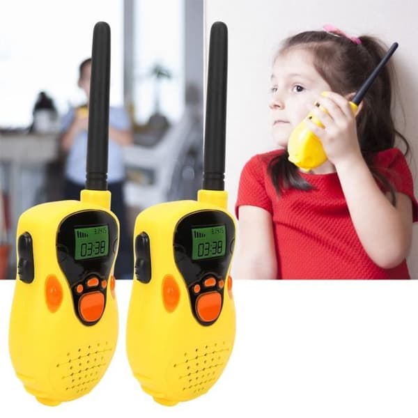 XUY Mini 80-100m Elektronisk Radio Intercom for Barn Utendørs Leke Gave