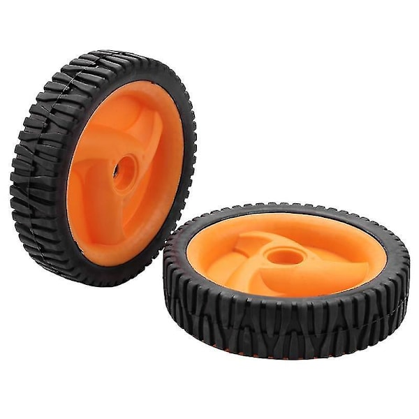 Pack 196mm Mower Wheel Compatible with Husqvarnaa Mcculloch 5324025-67, 5324029-36, 53240256