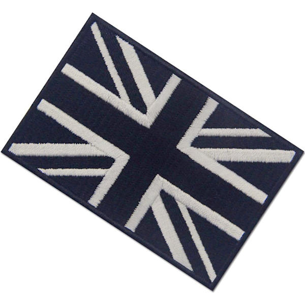 Taktisk britisk hvid sort Union Jack England Flag Storbritannien