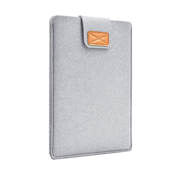 Tabletfodral med fodralväska för MacBook 11 13 15 tum enfärgad bärbar dator tabletfodral. Grå Grey 13-inch