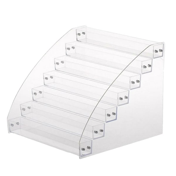Gel Nagellack Nagellackhållare Klar Smink Displayställ Rack Hållare Organizer 7 Lager Nagellack