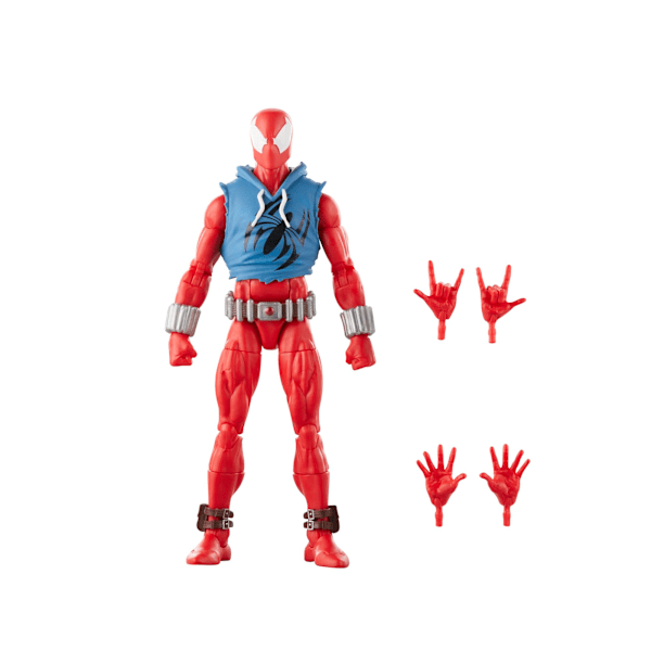 Legends Series Scarlet Spider, Spider-Man Comics Samlarobjekt 6-tums Actionfigur