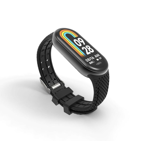 Gummiband Silikon Klocka Armband SVART black