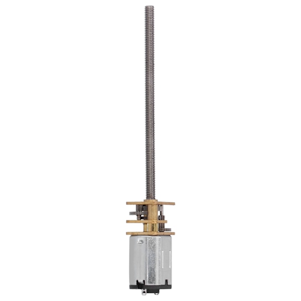 DC6V-vaihdemoottori 60 rpm korkea vääntö M3x55mm lähtö pitkä akseli Nopeudenvaihde robotteihin