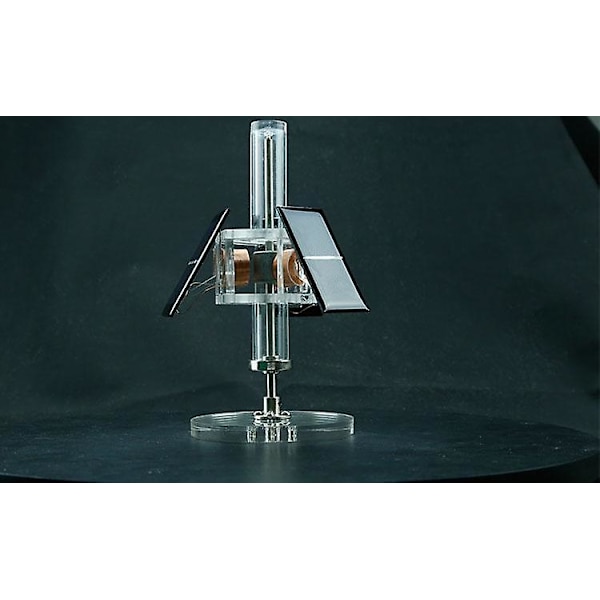 Hög hastighet trippel solpanel vertikal magnetisk levitation modell borstlös motor kit Mendocino Scien