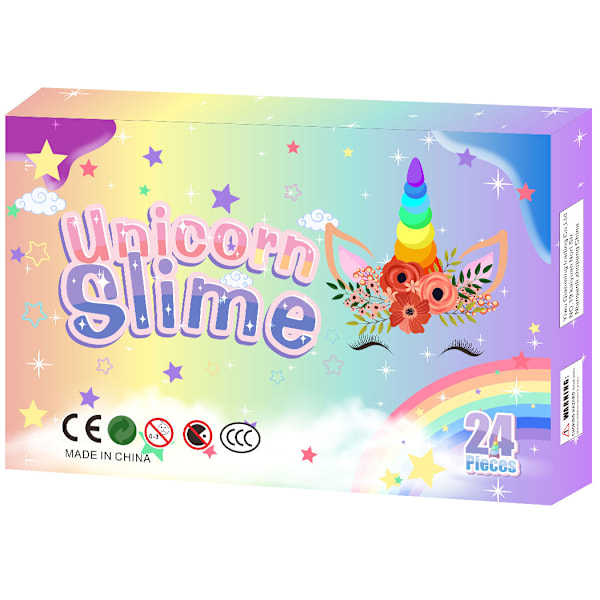 Julklappskalender med Unicorn Foam Gum - Blind Box - Räkna ner till jul Unicorn foam glue