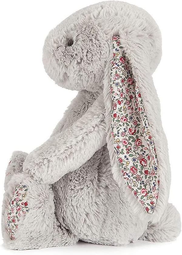 Plushleke Blossom Bunny Rabbit for barn (YJD) Grey