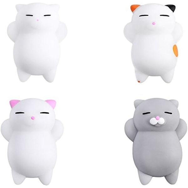 Anti-stressleksaker Katter Squishies Mini Cat Squeeze Toys Stress Much