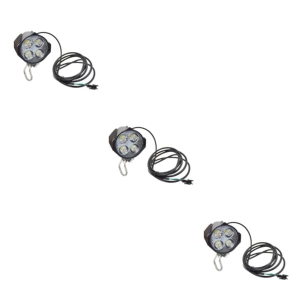 1/3 Sykkel LED Frontlykt Sammenleggbare Spotlights Liten 3PCS