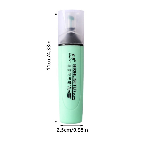 Pastellfärgade highlighterpennor - Markeringspennor - Spot sales