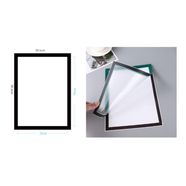 Magnetiske rammer A4 3-pak Multicolor Multicolor