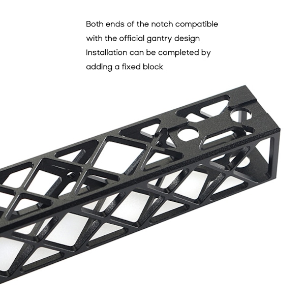 For Voron 2.4 3D-skriver Gantry Ultralight 380mm Superlett Aluminiumlegering Gantry 3D-skriverutskifting