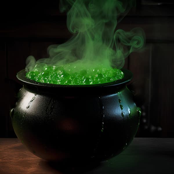 Svart Kjele, St. Patricks Dag Gullgryte, Halloween Dekor