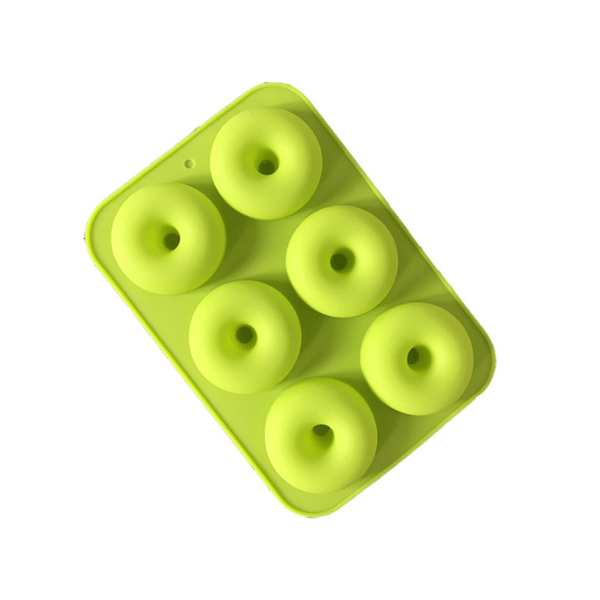 Silikon Donutmögel 2-pack Icke-klibbiga Livsmedelssäkra Donutförvaring