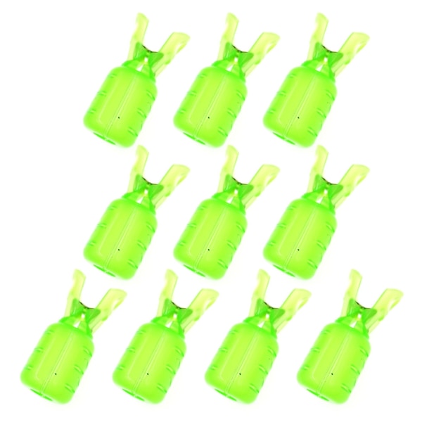 10 pcs Cover Squid Jig Hook Cover Fishing Jigs Lure Covers Lure Protective Bags Tackle Accessories Green