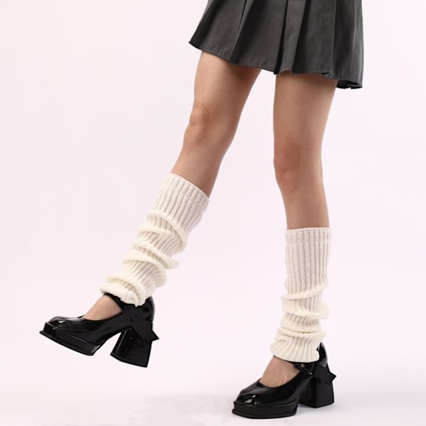 Naisten muotileggingsit 80-luvun ribitehosteella White