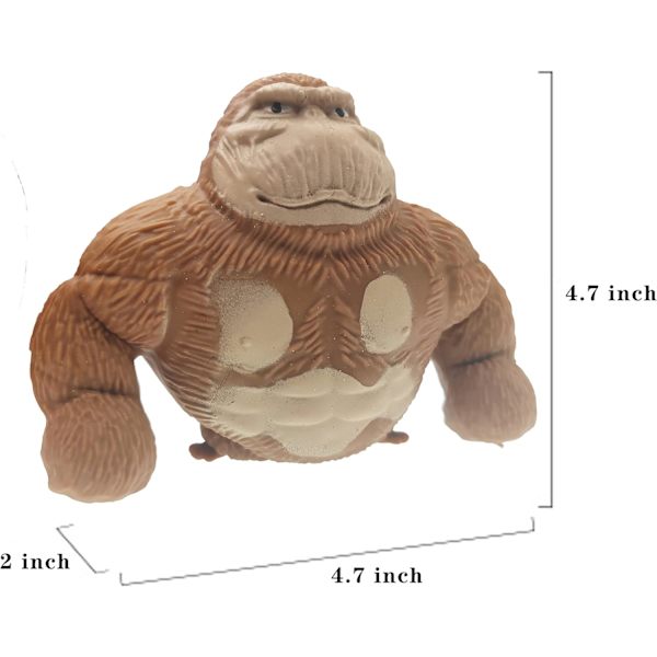 Strækbar Gorilla Figur Gorilla Latex Gorilla Blød Strækbar Gorilla Legetøj