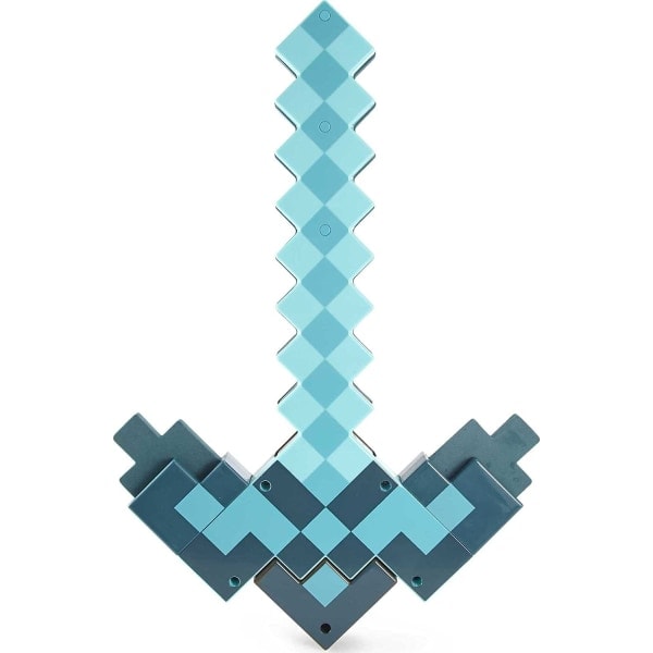 Minecraft leker, rollespilltilbehør i barnestørrelse, gave til barn - blue