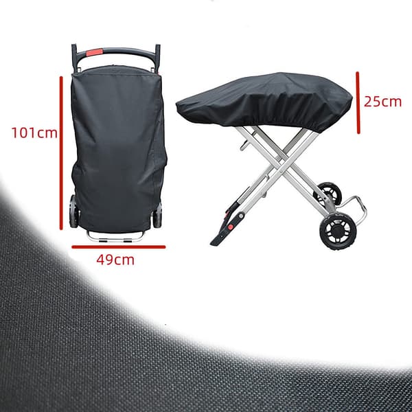 Trekk til Weber Traveler bærbar gassgrill 90 (100*47*25 cm)