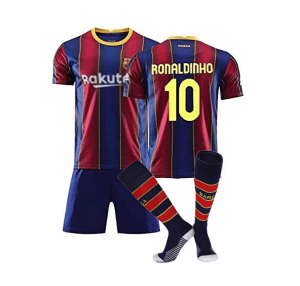 10# Ronaldinho jalkapallopaita uniformupuvut yz(BT) 28