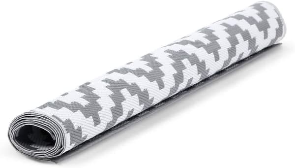 Vändbar rektangulär utomhusmatta 180 x 270[BT}