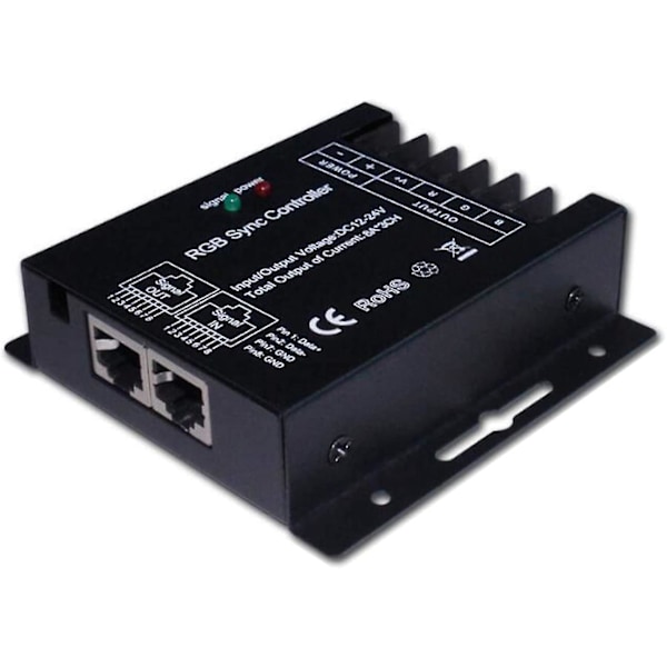 RGB LED berøringsfjernkontroll, RF trådløs berøringsfjernkontroll LED dimmerkontroller for LED-stripe lys DC12v-24v 8a/ch