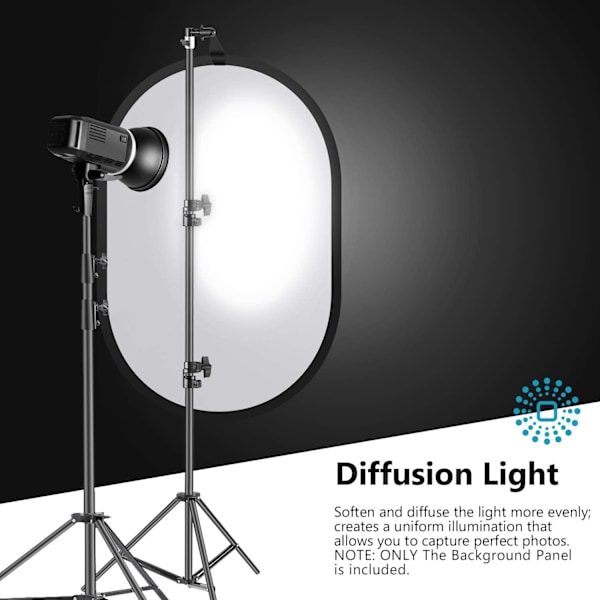 (23,6 x 35) Fotostudio Foldbar pop-out lysreflektor