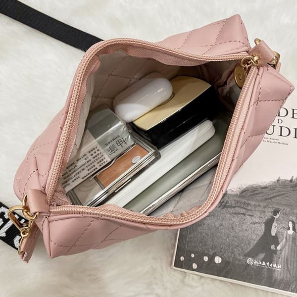 2022 Liten Messenger Bag Trend Lingge Broderi - spottsalg Black2