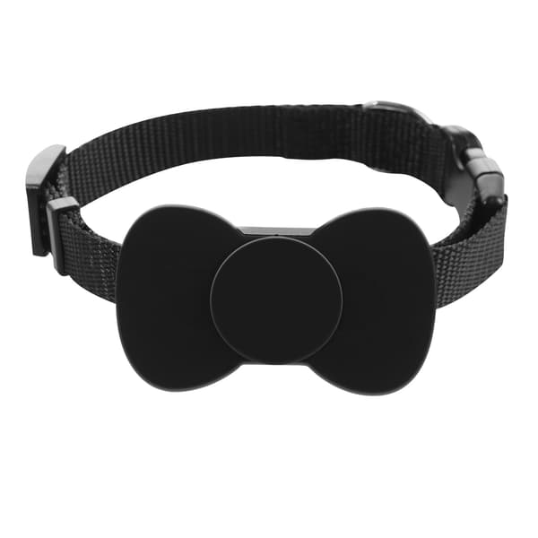 Husdjurshalsband locator katt och valp anti-förlorad tracker Apple Android universal/ pink apple