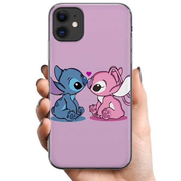 Apple iPhone 11 TPU-matkapuhelinkotelo Lilo ja Stitch