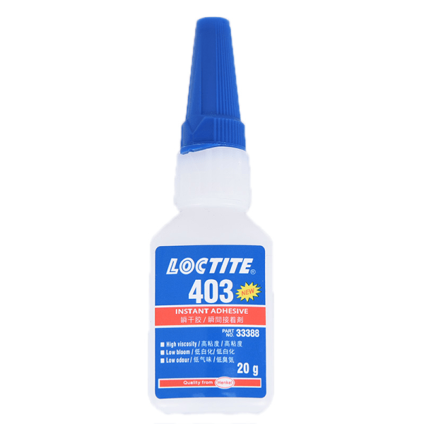 Superlim 406 Reparationslim Øjeblikkelig lim Loctite Selvklæbende hvid 406 Hvid White 414