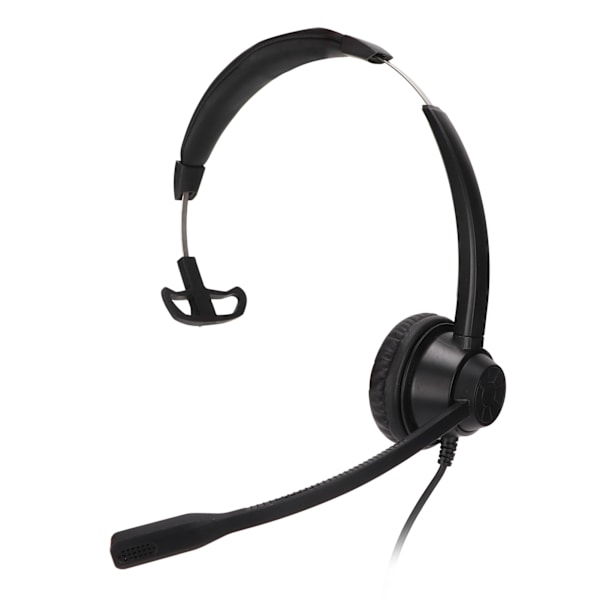 Enkeltsidet øretelefon headset USB Business Headset med støjreducerende mikrofon til Call Center