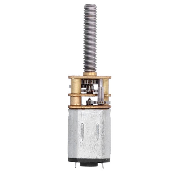 DC6V-vaihdemoottori 90 kierrosta minuutissa, suuri vääntömomentti, M4x20mm kierteitetty lähtöakseli, nopeudenvaihde robotteihin