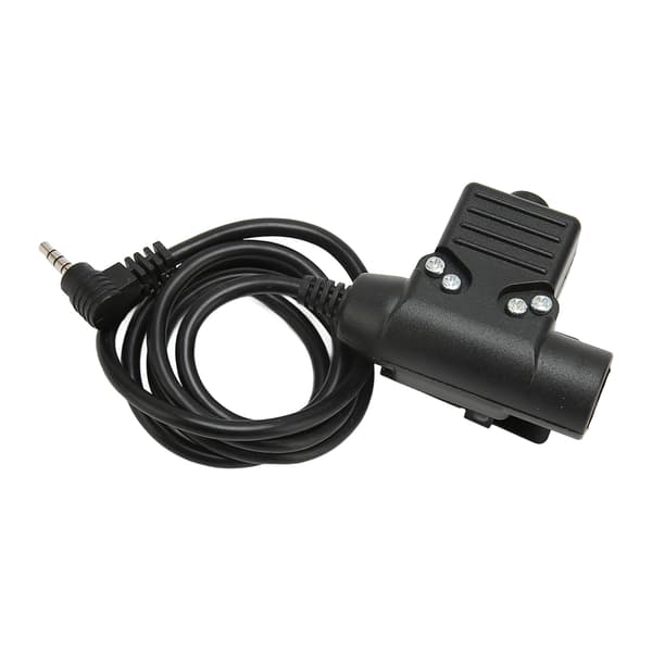 MH U94 PTT-kabeladapter Plug and Play Headset Push to Talk-adapterkabel til YAESU FT 60r VX 3r VX2R VX5r VX2r