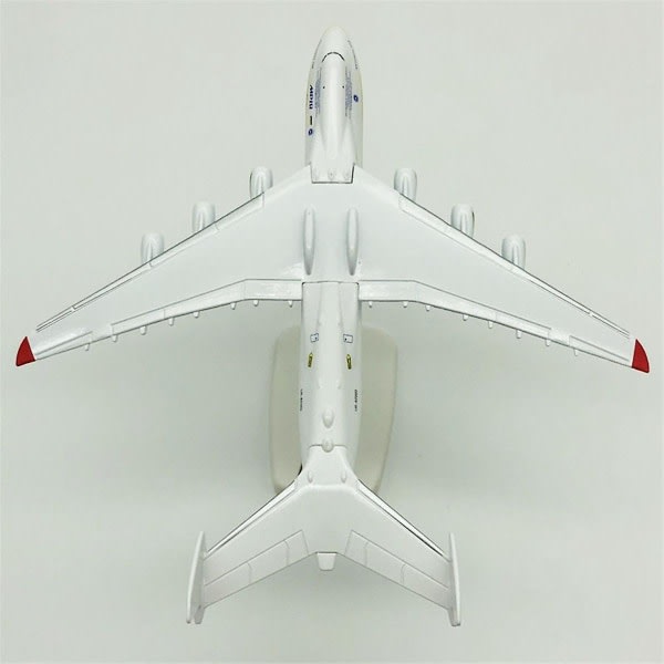 Metalllegering Antonov An-225 Mriya Flymodell 1/400 Skala Replika Modell Flyleketøy for Samling