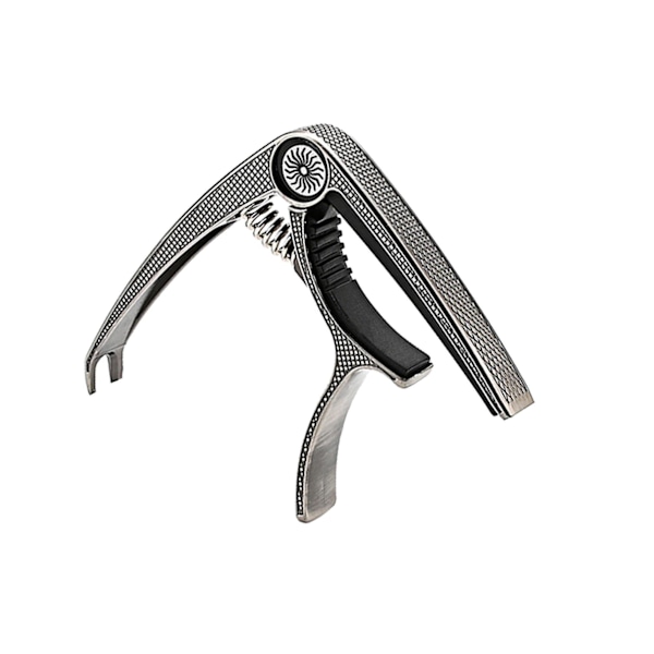 1/2/3 Gitarr Capo Akustisk Klämma Snabbväxlingsklämma Nyckel för Silver 9,3x7,5x1,5cm Silver 9.3x7.5x1.5cm Set