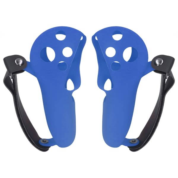 stk. Blå Silikone Touch Controller Grip Covers med Knæstropper til Meta Quest Pro{bt)