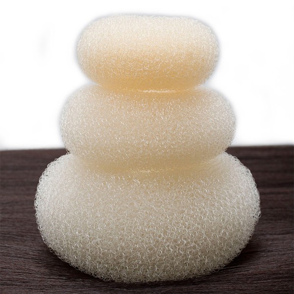 3-pack Hårknutskuddar för Kvinnor Donut Shapers Knuthårband H