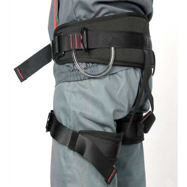 Sit Rappelling Sele, Klatring Fall Beskyttelse Rappelling Aerial Arbeid Halv Kropp Lumbar Sele - 1 stk