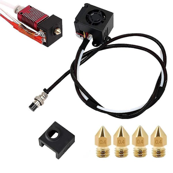 3d-skrivar Mk8 Extruder Hotend Kit Passar för 3d-skrivare -10 -10s Cr10s5