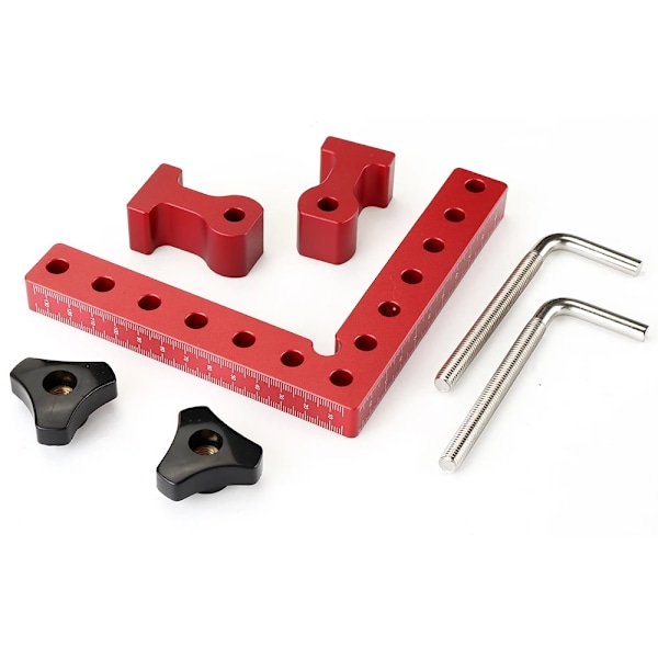 90° Positioneringsblock Trä Vinkelhake Aluminium 160mm 160mm