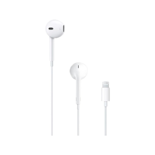 iPhone-kompatibla Lightning-hörlurar i örat iPhone X/11/12/13/14 Vita